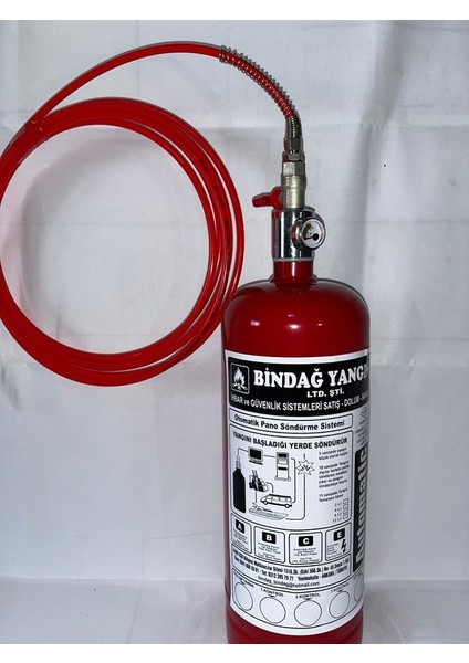 4 kg Pano Içi Yangın Tüpü