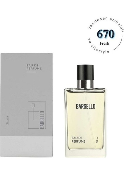 670 Erkek Parfüm EDP 50 ml Fresh - MNMS50670