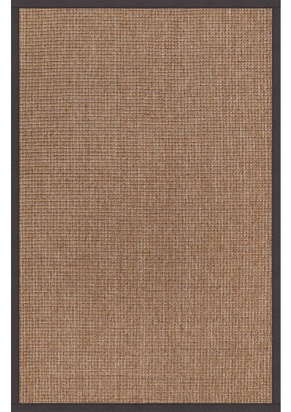 0465-ANTRASIT Kumaş Bordür Sisal Halı Kilim Hav Toz Vermez Kolay Temizlenen Hasır Kilim