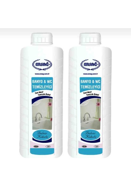 Banyo & Wc Bahar Kolulu Temizleyeci 1000 ml 2 Adet