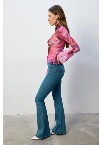 Desenli Tül Body modelleri