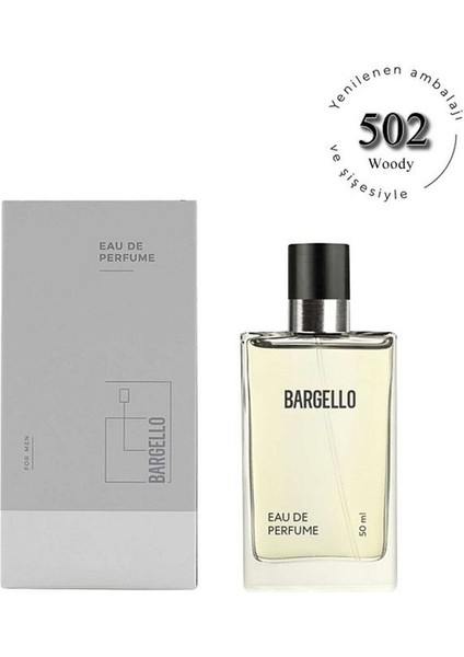 502 Erkek Parfüm EDP 50 ml Woody - MNMS50502