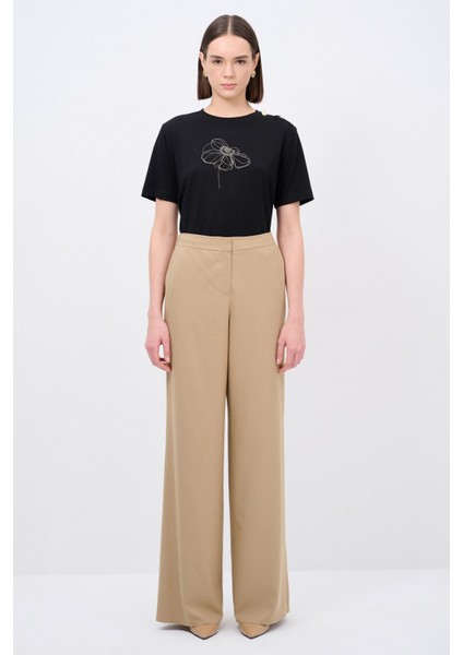 Çizgili Pantolon C.camel 153L9368001 modelleri
