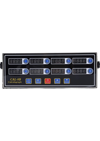 Cal-8b Taşınabilir Hesap Makinesi, 8 Kanal Dijital Zamanlayıcı, Mutfak Pişirme Zamanlaması LCD Ekran Saat Sallayarak Hatırlatma (Yurt Dışından) modelleri