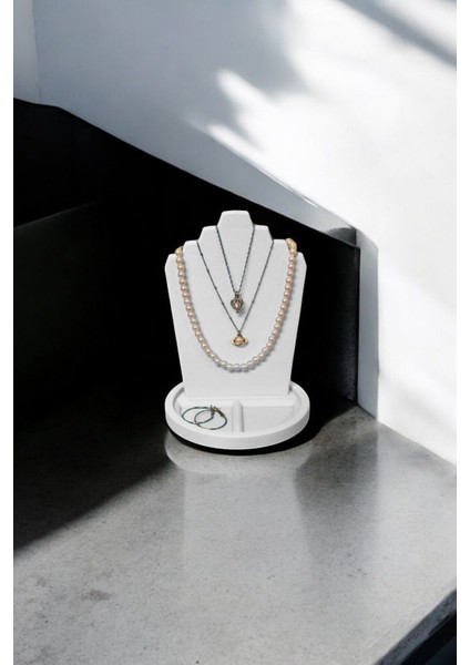 Şık Takı Düzeni, Beyaz, Organizer ve Manken, Evinize ve Mağazanıza Özel fırsatları