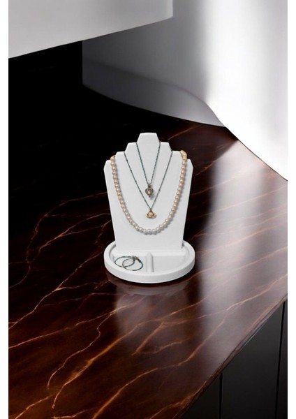 Şık Takı Düzeni, Beyaz, Organizer ve Manken, Evinize ve Mağazanıza Özel indirimleri