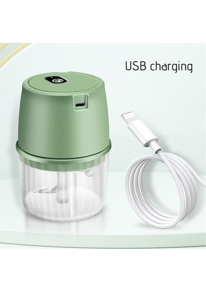 USB Elektrikli Sarımsak Doğrayıcı 250ML Taşınabilir Kablosuz Gıda Doğrayıcı, Sarımsak Zencefil-Yeşil Doğrama Için Küçük Gıda Işlemcisi (Yurt Dışından) fırsatları
