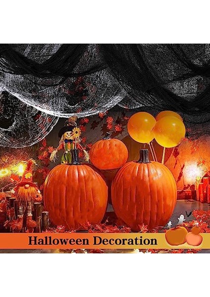 Cadılar Bayramı Ürpertici Kumaş Cadılar Bayramı Siyah Spooky Korkunç Ürpertici Gazlı Bez Dekor Ürpertici Kumaş Cadılar Bayramı Süslemeleri (Yurt Dışından) indirimleri
