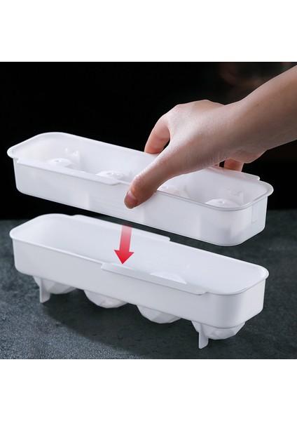 Silikon Buz Kare Yapıcı Buz Tepsisi Cadılar Bayramı Şeker Kek Puding Kalıpları Yuvarlak Şekil Buz Kare Tepsi Kalıpları, 4 Izgara Disk (Yurt Dışından) modelleri