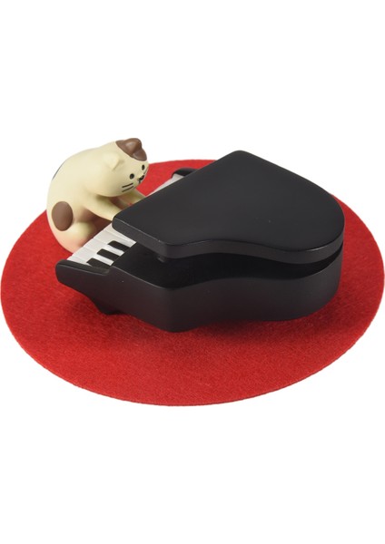 Sevimli Piyano Kedileri Figürleri - Yatak Odası Veya Bahçede Masa Dekoru Için Minik Kedi Heykeli - Sevimli Kedilerin Küçük Heykeli (Yurt Dışından) fırsatları