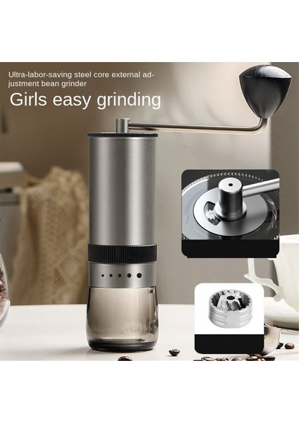 El Kahve Değirmeni Öğütücü Taşınabilir Manuel Kahve Öğütücü Manuel Öğütücü Çıkarılabilir El Çapak Öğütücü Kahve Makinesi (Yurt Dışından) indirimleri