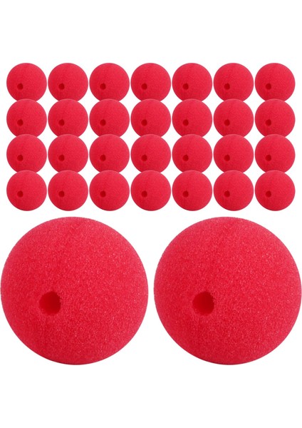 30 Adet 2x2 Inç Cosplay Burunlar Kırmızı Palyaço Burnu Parti Için Cadılar Bayramı Kostüm Malzemeleri Noel (Yurt Dışından) fırsatları