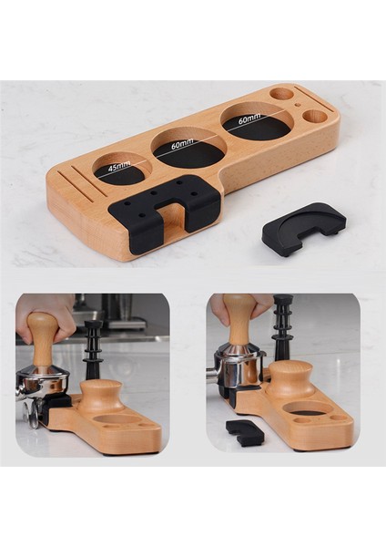 Kahve Tamper Tutucu Istasyonu Tamper Istasyonu Kahve Portafilter Tutucu Taşınabilir Espresso Tamper Istasyonu Tamper, B (Yurt Dışından) modelleri