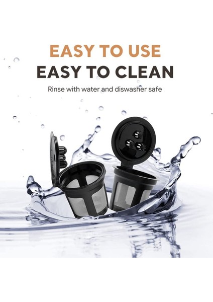 Ninja Için 100 Sayılı Kağıt K Dak Filtreleri ile Yeniden Kullanılabilir K Daklar - Ninja Yeniden Kullanılabilir Kahve Kapsülleri Için Uyumlu (Yurt Dışından) indirimleri