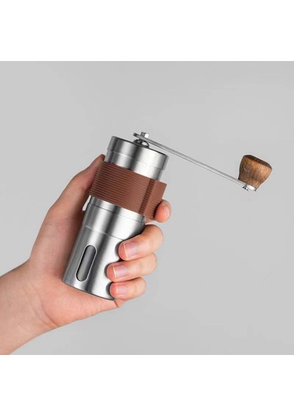 Manuel Kahve Değirmeni Taşınabilir El Kahve Çekirdeği Öğütücü Ev Ofis Seyahat Espresso Için Ölçekli Görselleştirme ile (Yurt Dışından) fiyatları