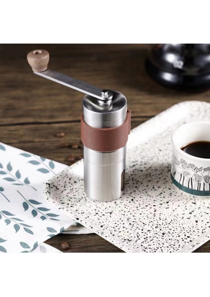 Manuel Kahve Değirmeni Taşınabilir El Kahve Çekirdeği Öğütücü Ev Ofis Seyahat Espresso Için Ölçekli Görselleştirme ile (Yurt Dışından) fırsatları