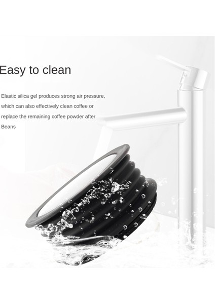 Kahve Çekirdekleri Öğütücü Tek Doz Haznesi Atza Silikon Körük Öğütücü Kutusu Üfleme Tozu Temiz Aracı (Yurt Dışından) indirimleri