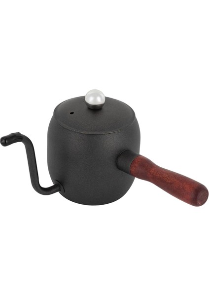 Paslanmaz Çelik Kahve Kazanı, 500ML Mini Kaz Boynu Pour Over Kazanı, Taşınabilir Ince Ağızlı Ocak Üstü Kahve Potu (Yurt Dışından)