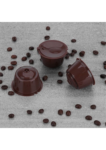 Dolce Gusto Makinesi Için Yeniden Kullanılabilir Pod Yeniden Doldurulabilir Filtre Pod Kapsül Fincan Kahve, Siyah (Yurt Dışından) indirimleri