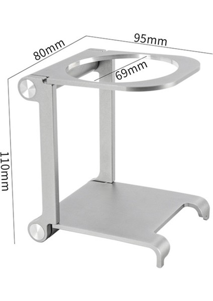 Katlanabilir Kahve Damlama Tutucu Alüminyum Alaşım Destek Standı Espresso Taşınabilir Seyahat Açık Hava Kullanımı Alet Kahve Makinesi Rafı (Yurt Dışından) fiyatları