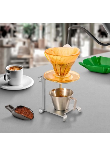 Katlanabilir Kahve Damlama Tutucu Alüminyum Alaşım Destek Standı Espresso Taşınabilir Seyahat Açık Hava Kullanımı Alet Kahve Makinesi Rafı (Yurt Dışından) indirimleri