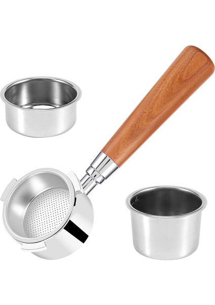 Espresso Portafilter 51MM Delonghi EC685 EC680 Kahve Dipsiz Portafilter ile 51MM 2 Adet Kahve Tozu Kase (Yurt Dışından) modelleri