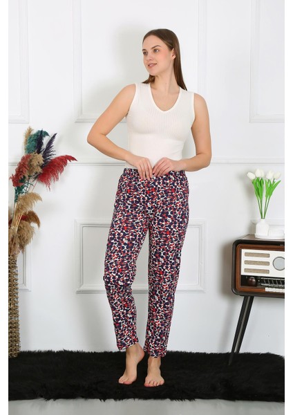 Kadın Pamuklu Tek Alt Pijama 27518 modelleri