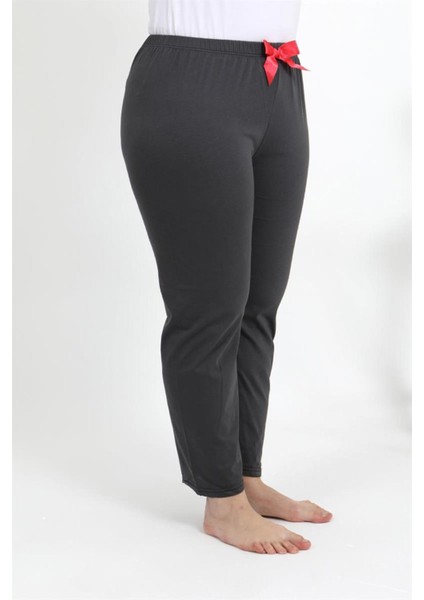 Kadın Pamuklu Büyük Beden Alt Pijama Füme fiyatları