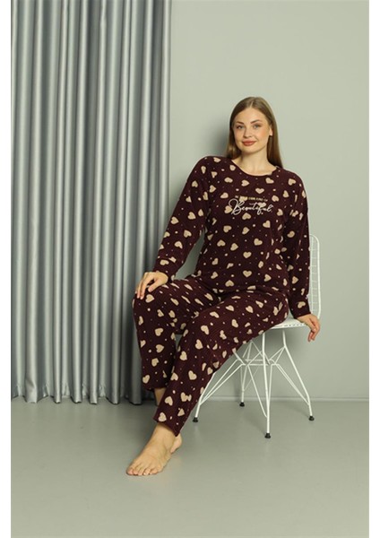 Welsoft Polar Kadın Büyük Beden Pijama Takımı 808041 fırsatları