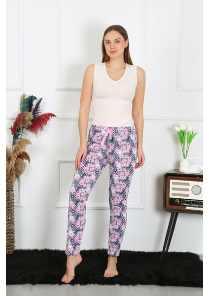 Kadın Pamuklu Tek Alt Pijama 27519 fiyatları