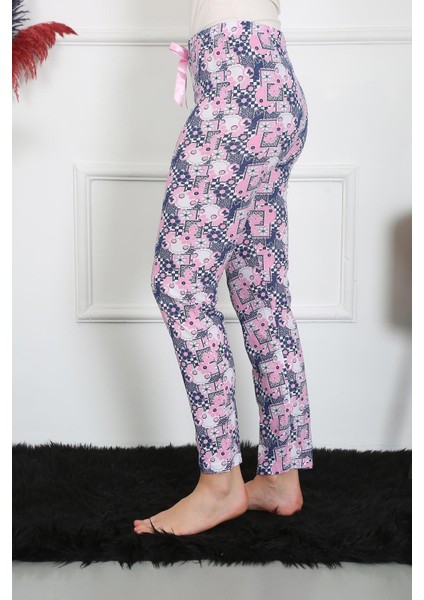 Kadın Pamuklu Tek Alt Pijama 27519 fırsatları