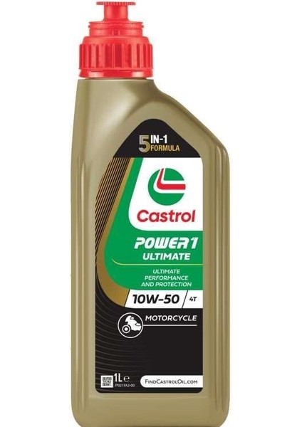 Power1 ultimate 4t 10W-50 Motosiklet Motor Yağı 1 Lt