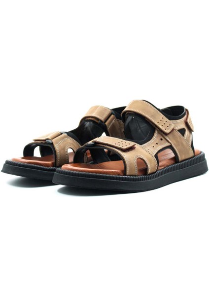 Hakiki Deri Erkek Klasik Sandalet 018MAG422-609 indirimleri