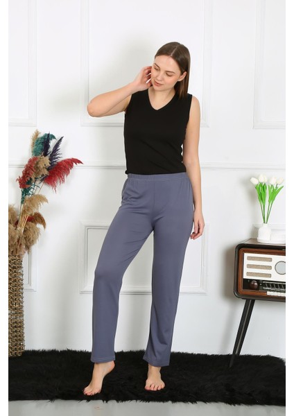 Kadın Pamuklu Tek Alt Pijama 27524 fiyatları