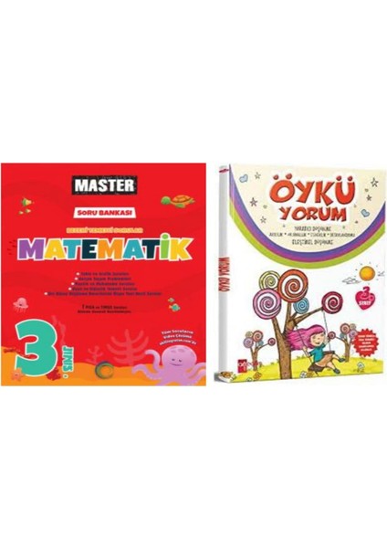 3. Sınıf Master Matematik Soru Bankası ve Öykü Yorum