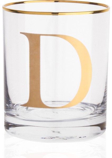 D Harfi 300 ml Viski Bardağı 9-01010618