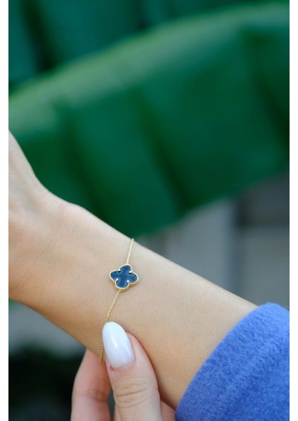 Altın Turkuaz Yonca Bileklik fiyatları