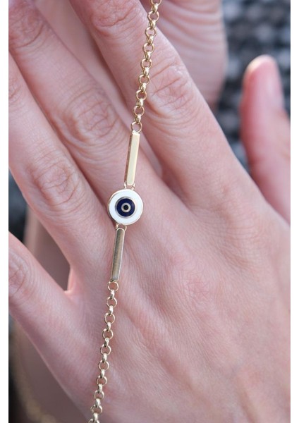 Altın Nazar Boncuklu Bileklik fırsatları