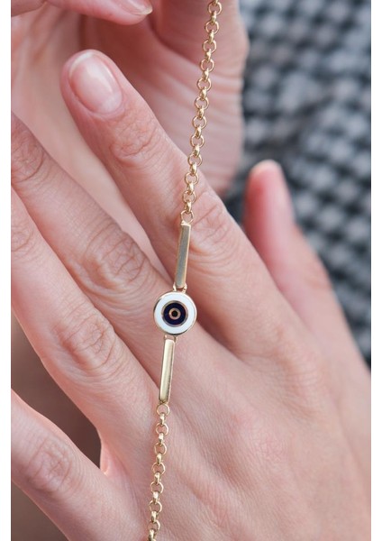 Altın Nazar Boncuklu Bileklik indirimleri