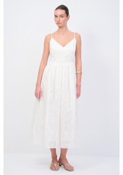 Askılı Elbise Emp.kemik 124M2184001