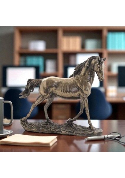 Veronese Biblolar-Wise Atlar-Wıse At Biblo-27*9*23,5 CM-JWU75200A1– Dekoratif Obje ve Koleksiyonluk Model indirimleri