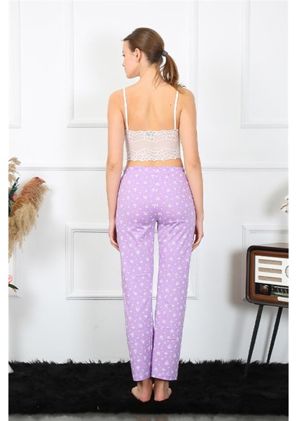 Kadın Pamuklu Alt Pijama Lila indirimleri