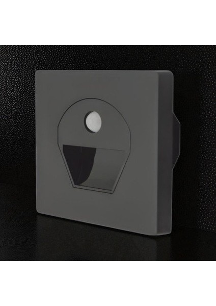 1W Sensörlü Ledli Koridor Armatürü Siyah Kasa(Günışığı) K2 fiyatları