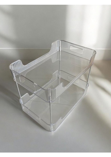 Çok Renkli İki Katlı Çok Amaçlı Düzenleyici, Ofis ve Banyo Kullanımı indirimleri