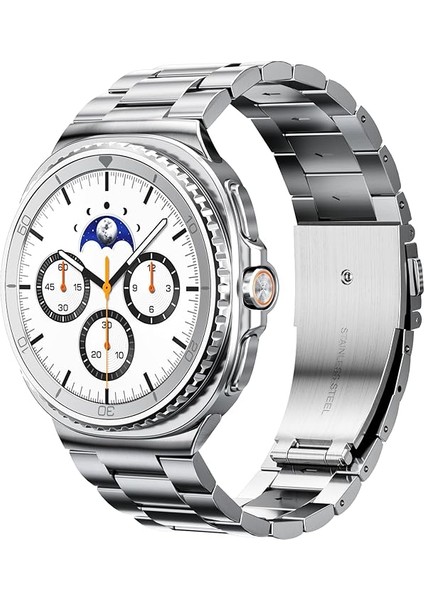 Samsung Galaxy Watch 8 40mm 44mm Classic 46mm Kordon Klipsli Metal Kordon 04 +Kısaltma Aparatı fırsatları