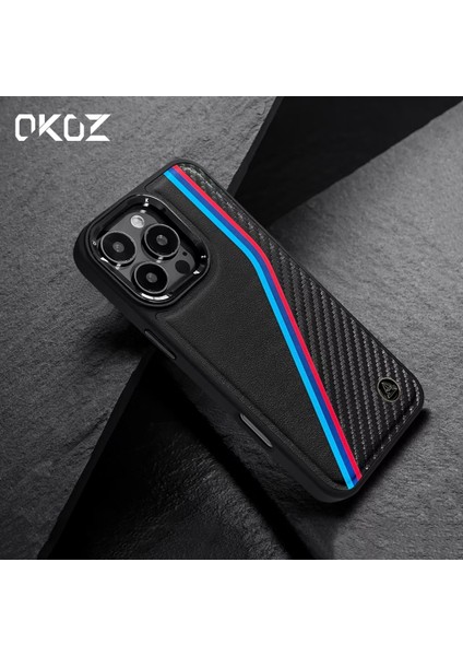 iPhone 16 Pro Max Noaman Premium Tasarım Magsafe Kılıf - Modern ve Zarif