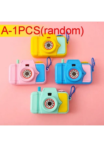A-1pcs (Rastgele) 4/1 Adet Yaratıcı Komik Çocuklar Mini Kamera Oyuncak Karikatür Hayvan Desen Projeksiyon Çocuk Eğitici Oyuncaklar Doğum Günü Partisi Hediyeleri (Yurt Dışından)