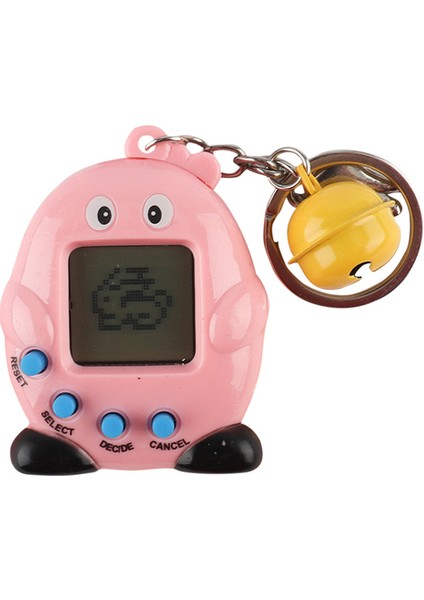 Pembe 1 Adet 90S Nostaljik Tamagotchi Elektronik Evcil Hayvan Konsolu Çocuk Oyuncak Taşınabilir Anahtarlık Komik Sanal Siber Oyuncak Noel Yeni Yıl Hediyesi (Yurt Dışından)
