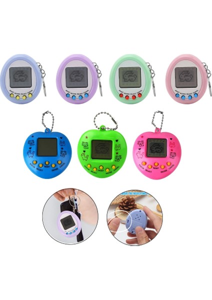 Kırmızı Tamagotchies Elektronik Evcil Hayvan Oyuncakları 90 S Nostaljik 49 Evcil Hayvanlar Bir Sanal Siber Pet Oyuncak Komik Tamagochi Oyun Konsolu Anahtarlık Hediye (Yurt Dışından) fiyatları