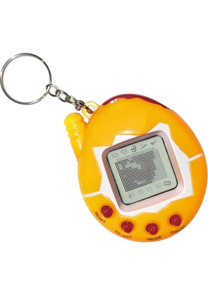 Sarı Tamagotchies Elektronik Evcil Hayvan Oyuncakları 90 S Nostaljik 49 Evcil Hayvanlar Bir Sanal Siber Pet Oyuncak Komik Tamagochi Oyun Konsolu Anahtarlık Hediye (Yurt Dışından)
